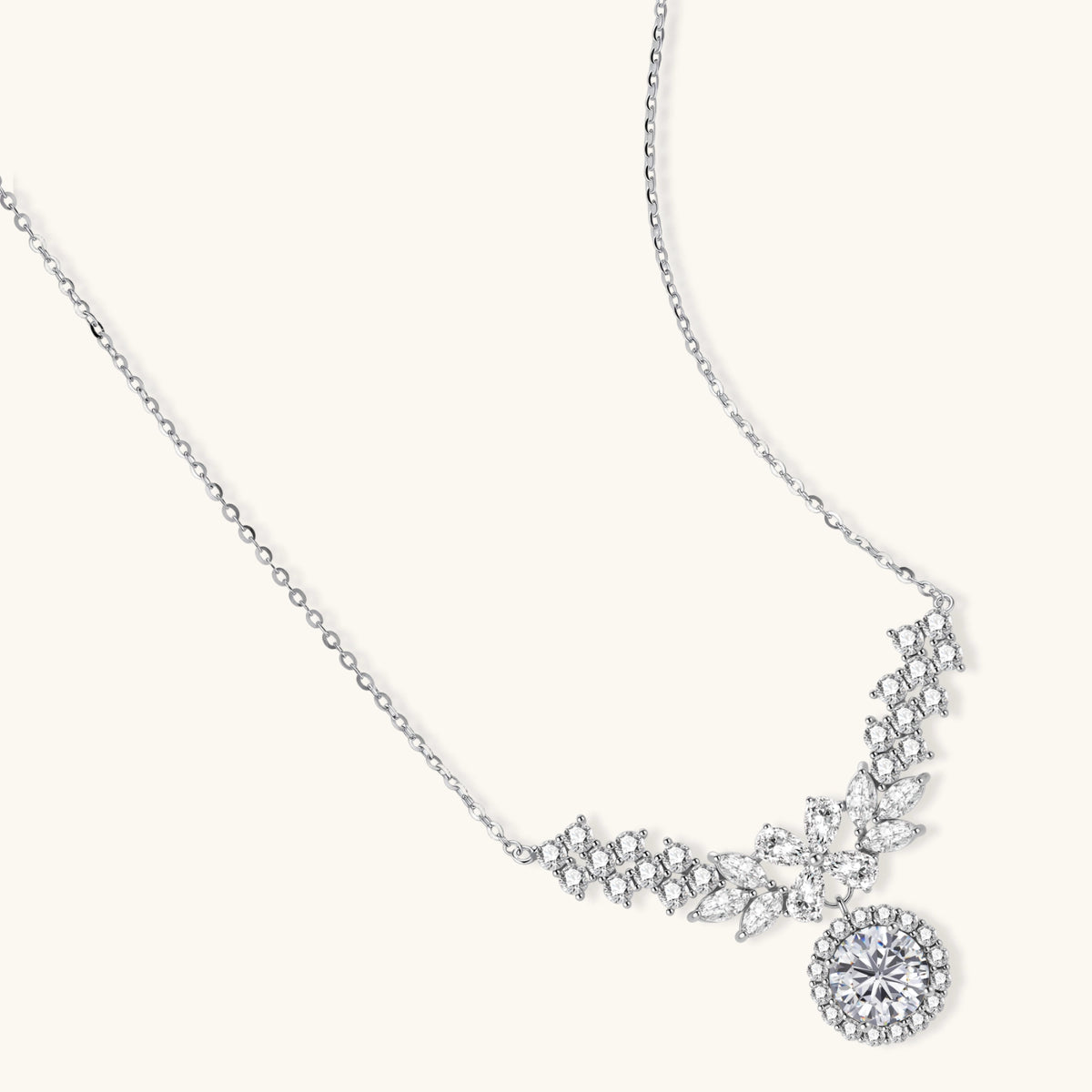 Celestial Wings Statement Necklace