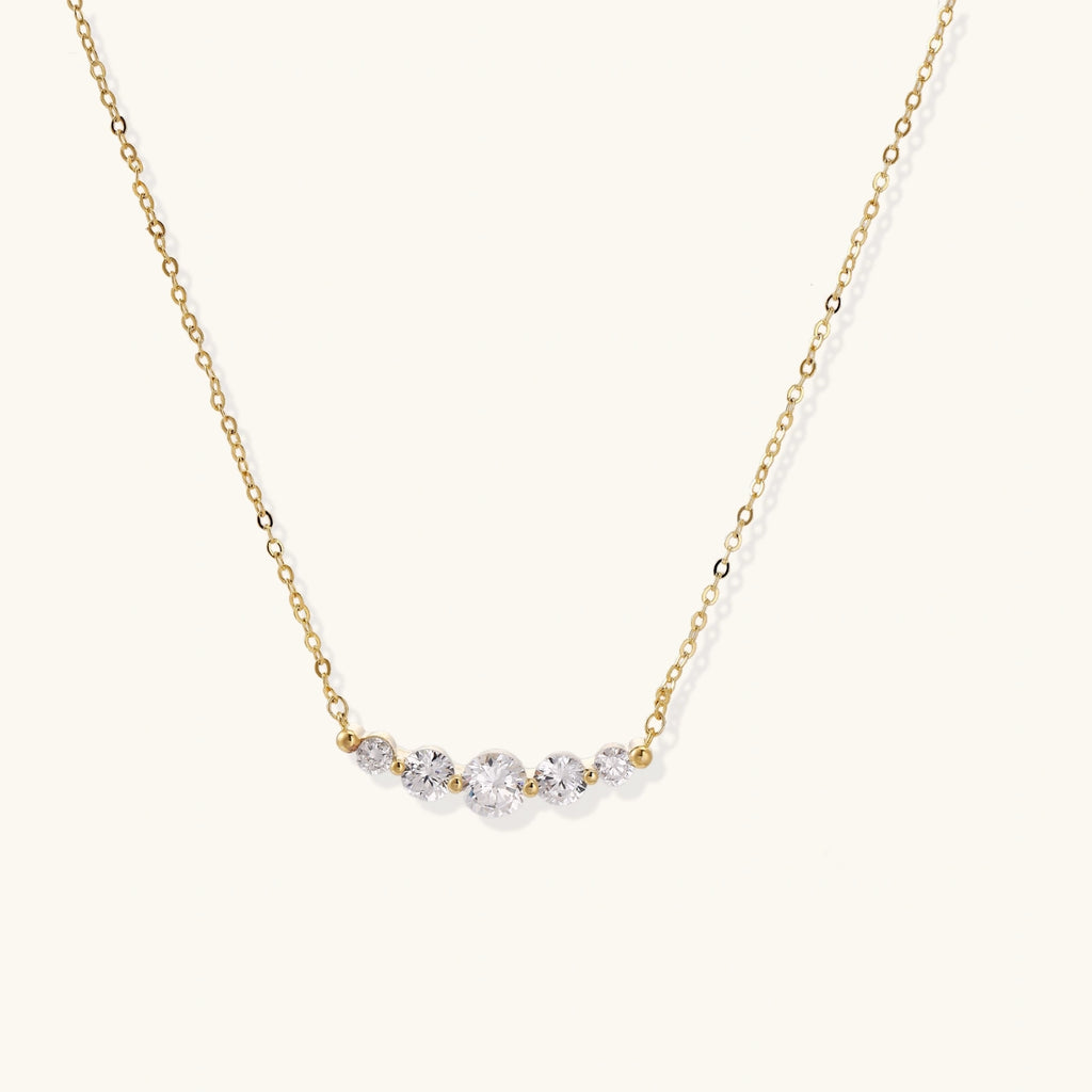 Golden Arc Necklace