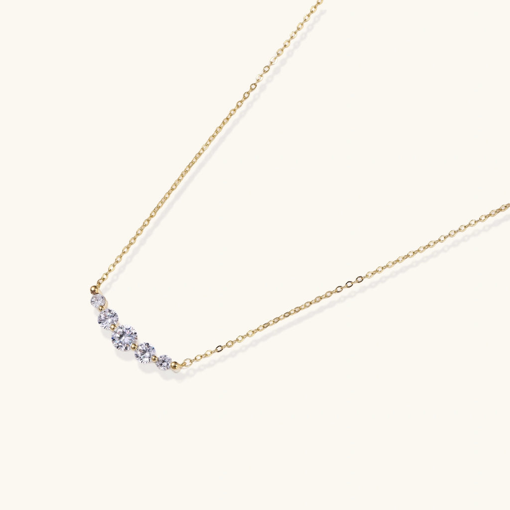 Golden Arc Necklace