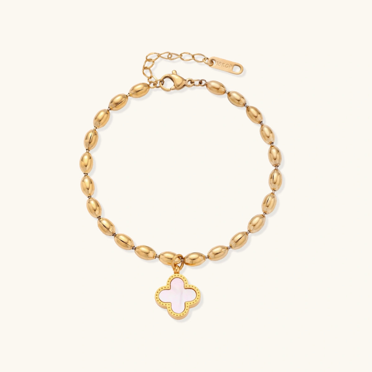 Reversible Lucky Clover Bracelet