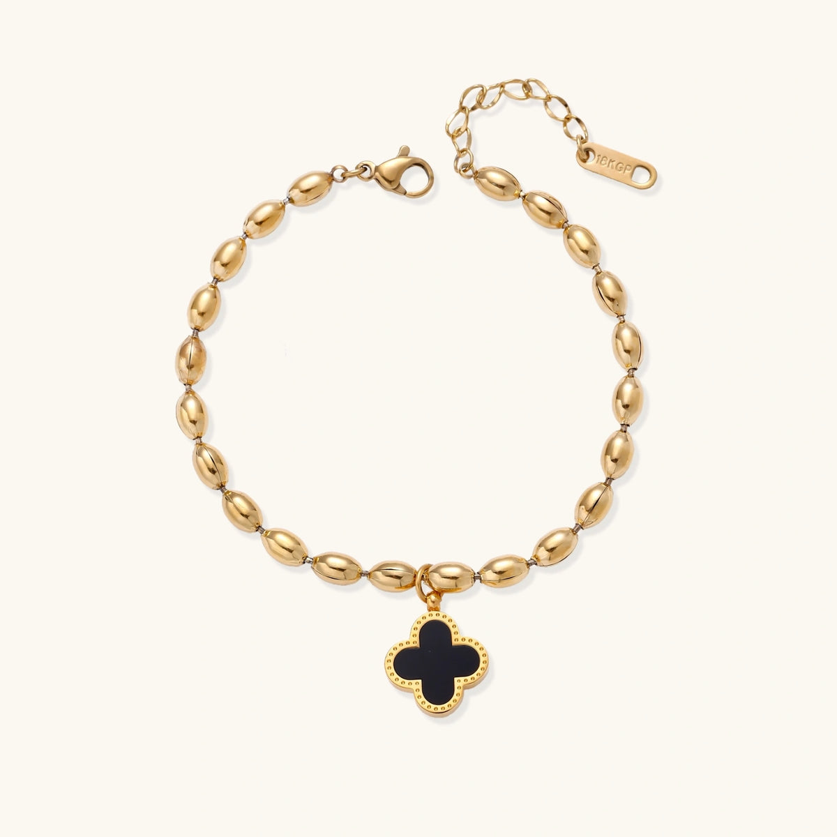 Reversible Lucky Clover Bracelet