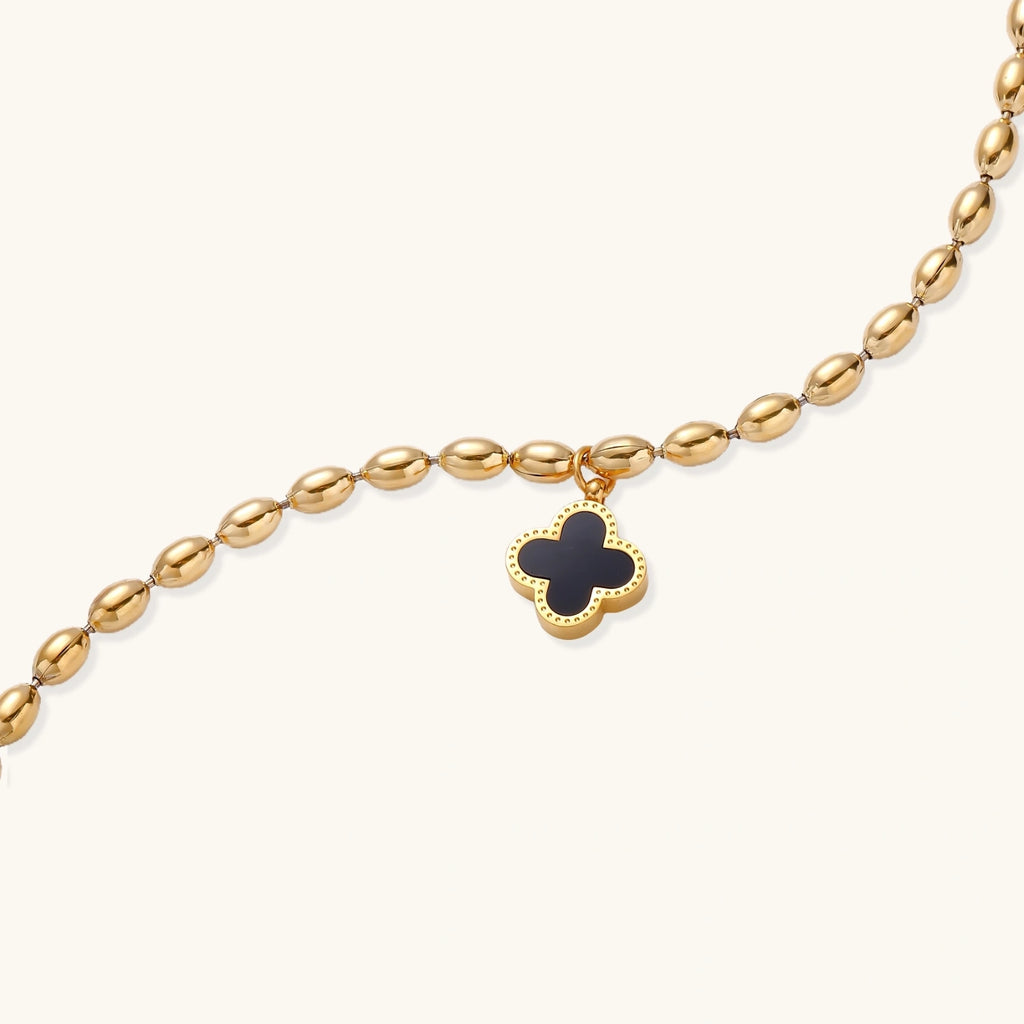 Reversible Lucky Clover Bracelet
