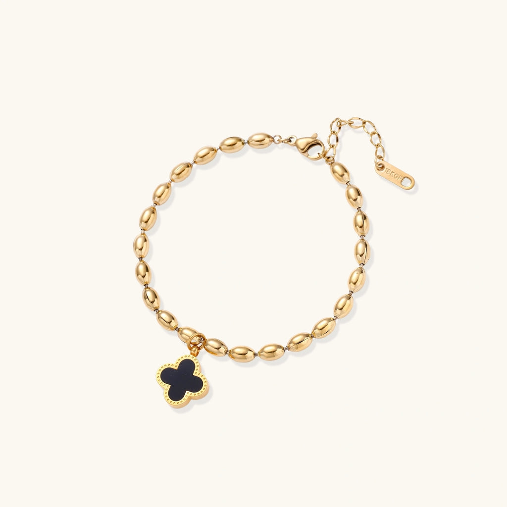 Reversible Lucky Clover Bracelet