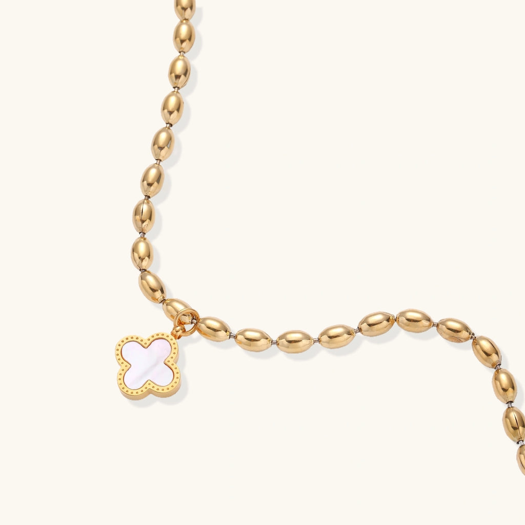 Reversible Lucky Clover Bracelet