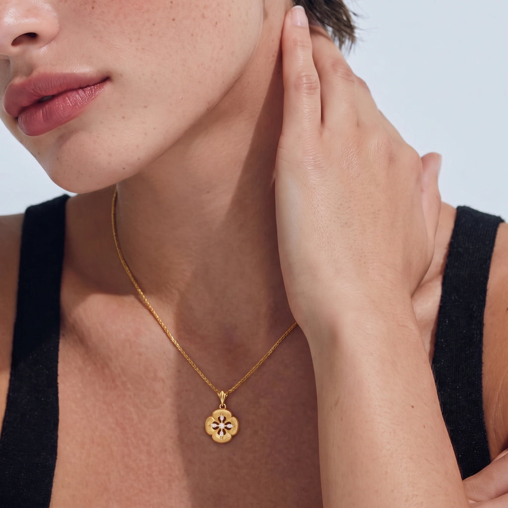 Bloom Medallion Necklace