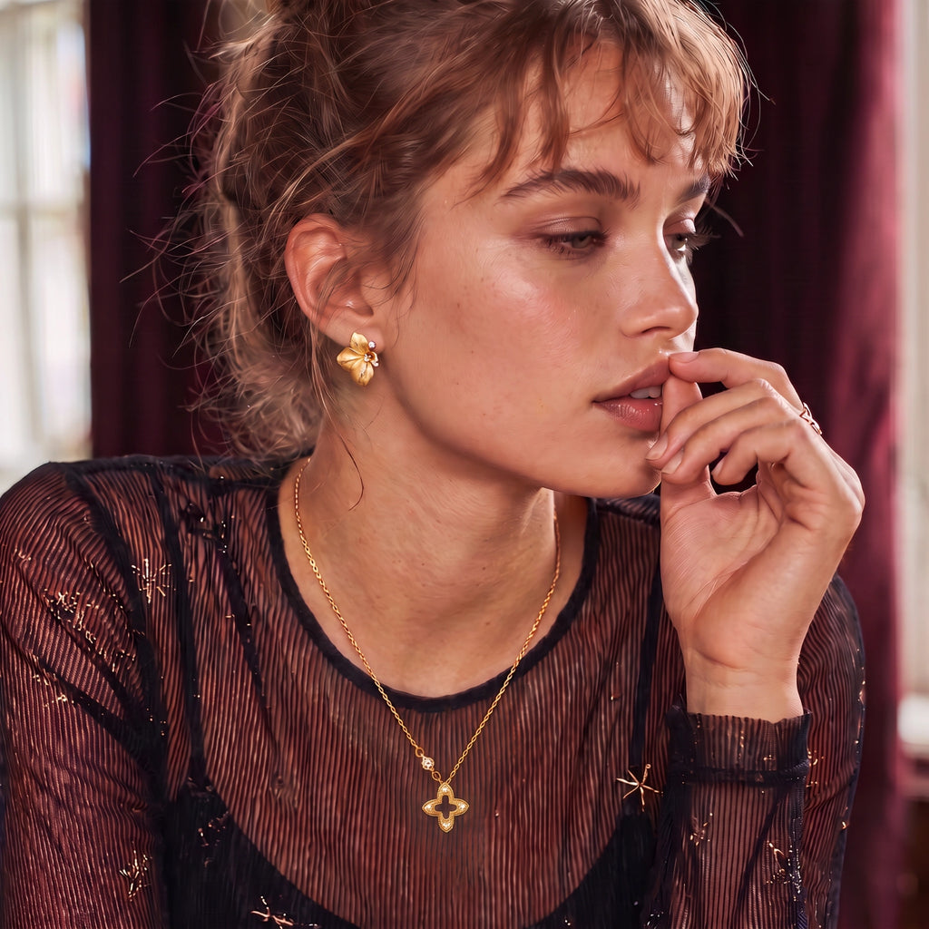Bloom Petal Earrings